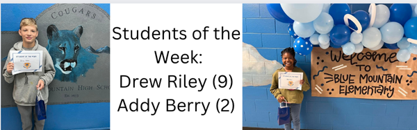 Students of the Week Aug 11, 2023